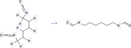 The Formamide, N, N'-1, 6-hexanediylbis- can be obtained by 1, 6-Diisocyanato-hexane.